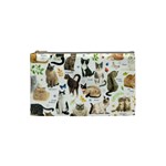 Cats, All, Collage, Cat Cosmetic Bag (Small)