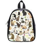 Cats, All, Collage, Cat School Bag (Small)