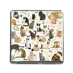 Cats, All, Collage, Cat Memory Card Reader (Square 5 Slot)