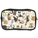 Cats, All, Collage, Cat Toiletries Bag (One Side)