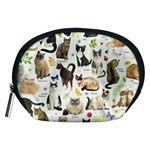 Cats, All, Collage, Cat Accessory Pouch (Medium)