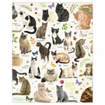 Cats, All, Collage, Cat Drawstring Bag (Small)