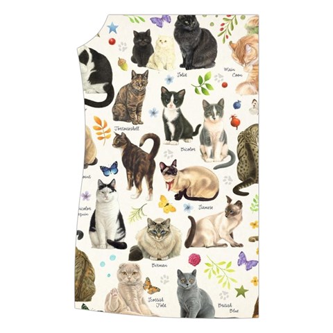 Cats, All, Collage, Cat Women s Button Up Vest from ArtsNow.com Front Right