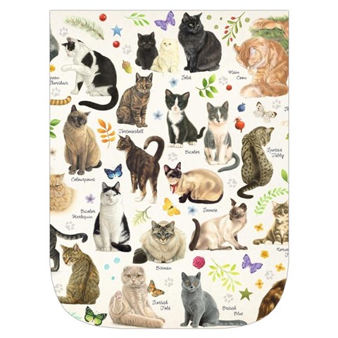 Cats, All, Collage, Cat Waist Pouch (Small) from ArtsNow.com Front Pocket