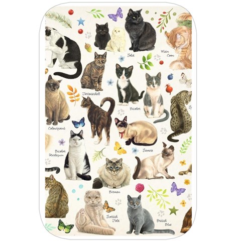 Cats, All, Collage, Cat Belt Pouch Bag (Large) from ArtsNow.com Back