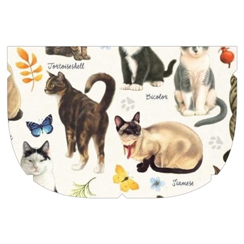 Cats, All, Collage, Cat Make Up Case (Small) from ArtsNow.com Side Right