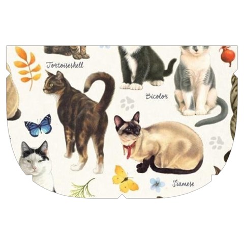 Cats, All, Collage, Cat Make Up Case (Large) from ArtsNow.com Side Left