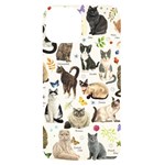 Cats, All, Collage, Cat iPhone 14 Black UV Print Case