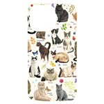 Cats, All, Collage, Cat iPhone 14 Pro Max Black UV Print Case