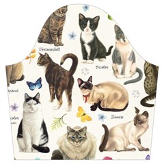 Cats, All, Collage, Cat Trumpet Sleeve Cropped Top from ArtsNow.com Sleeve Left