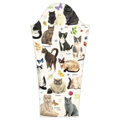 Cats, All, Collage, Cat Women s Cut Out Long Sleeve T Sleeve Right