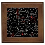 Catty Framed Tile