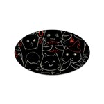 Catty Sticker (Oval)