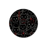 Catty Magnet 3  (Round)