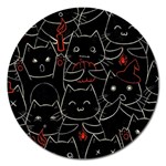 Catty Magnet 5  (Round)