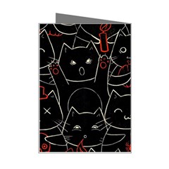 Catty Mini Greeting Card from ArtsNow.com Right