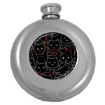 Catty Round Hip Flask (5 oz)