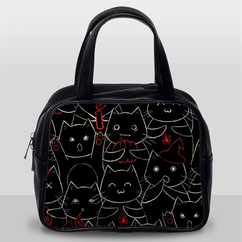 Catty Classic Handbag (Two Sides) from ArtsNow.com Back