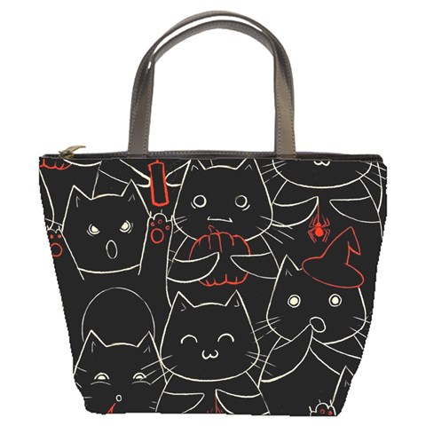 Catty Bucket Bag from ArtsNow.com Front