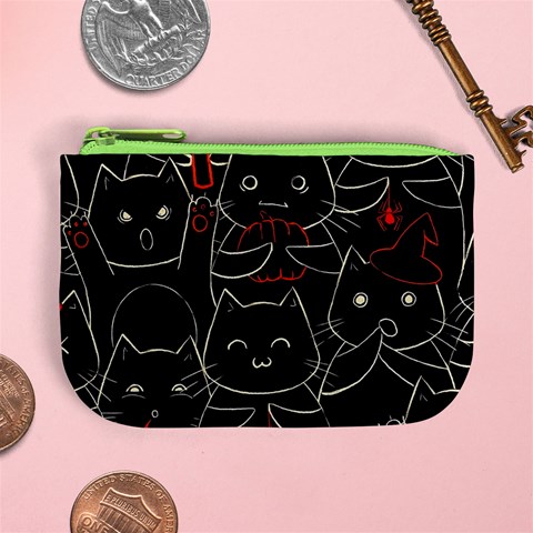 Catty Mini Coin Purse from ArtsNow.com Front