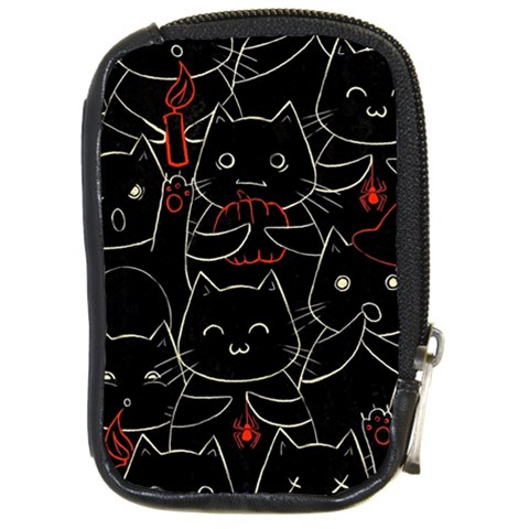 Catty Compact Camera Leather Case from ArtsNow.com Front