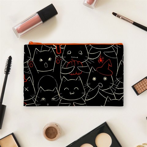 Catty Cosmetic Bag (Medium) from ArtsNow.com Front