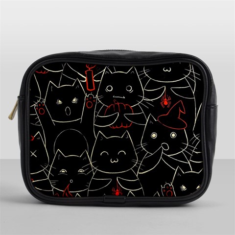 Catty Mini Toiletries Bag (One Side) from ArtsNow.com Front