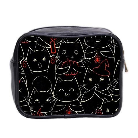 Catty Mini Toiletries Bag (Two Sides) from ArtsNow.com Back