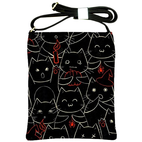 Catty Shoulder Sling Bag from ArtsNow.com Front