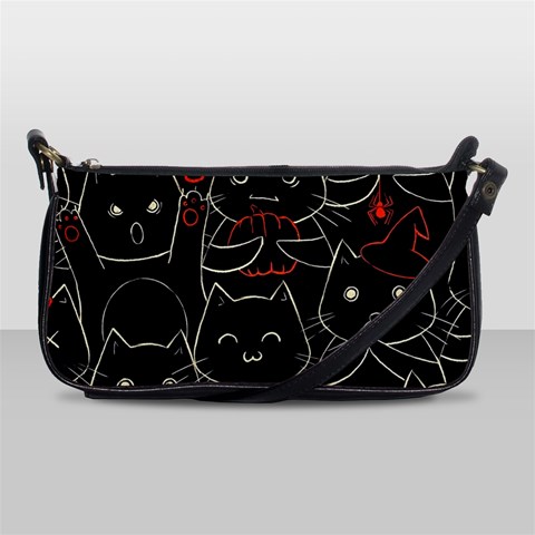 Catty Shoulder Clutch Bag from ArtsNow.com Front