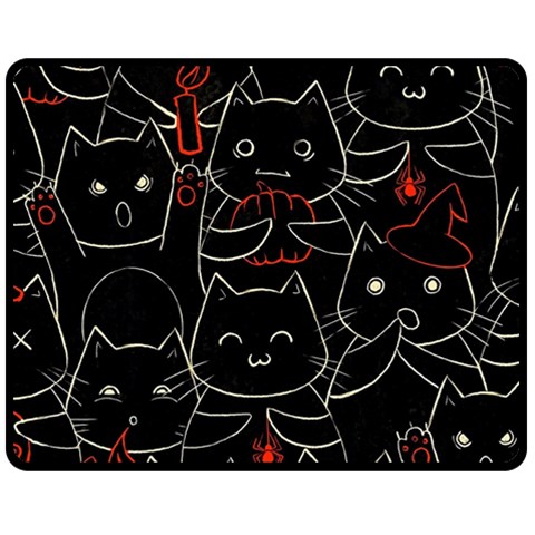 Catty Fleece Blanket (Medium) from ArtsNow.com 60 x50  Blanket Front