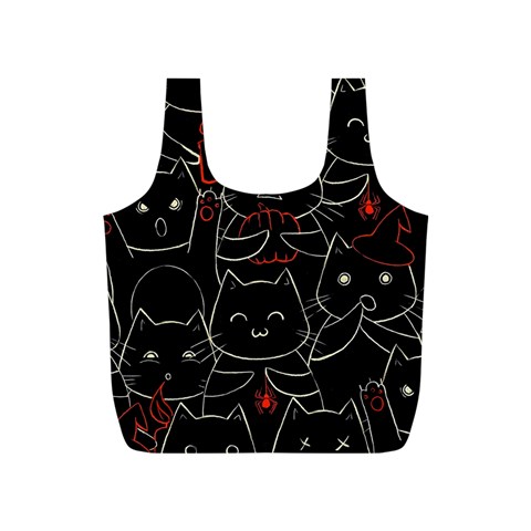 Catty Full Print Recycle Bag (S) from ArtsNow.com Front