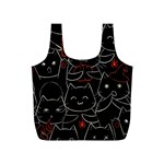 Catty Full Print Recycle Bag (S)