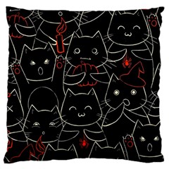 Catty Standard Premium Plush Fleece Cushion Case (Two Sides) from ArtsNow.com Front