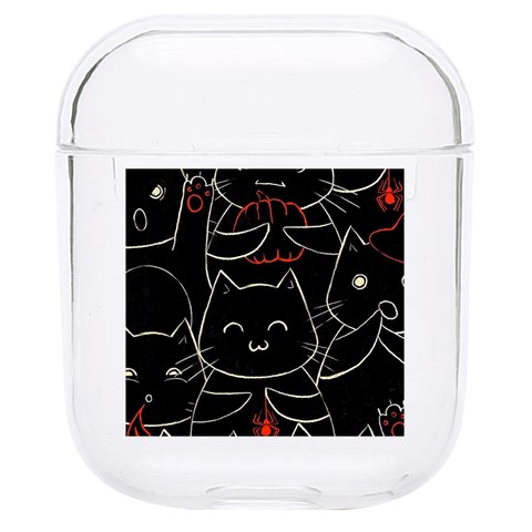 Catty Hard PC AirPods 1/2 Case from ArtsNow.com Front