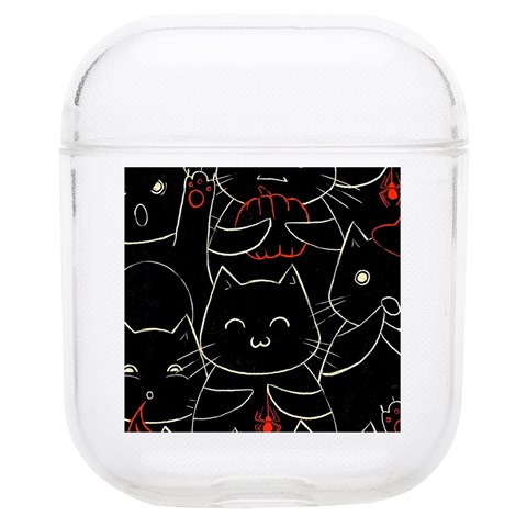 Catty Soft TPU AirPods 1/2 Case from ArtsNow.com Front