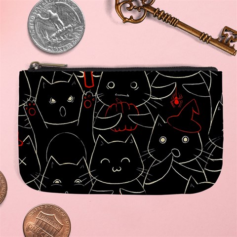 Catty Large Coin Purse from ArtsNow.com Front