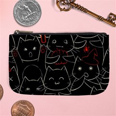 Catty Large Coin Purse from ArtsNow.com Front