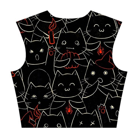 Catty Cotton Crop Top from ArtsNow.com Back