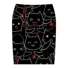 Catty Midi Wrap Pencil Skirt from ArtsNow.com Back