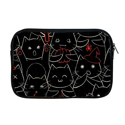 Catty Apple MacBook Pro 17  Zipper Case from ArtsNow.com Front