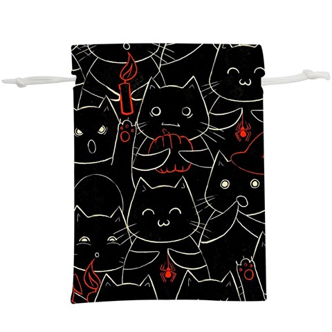 Catty Lightweight Drawstring Pouch (XL) from ArtsNow.com Front