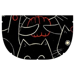 Catty Make Up Case (Medium) from ArtsNow.com Side Right