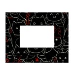 Catty White Tabletop Photo Frame 4 x6 