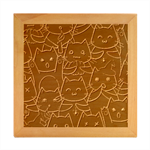 Catty Wood Photo Frame Cube