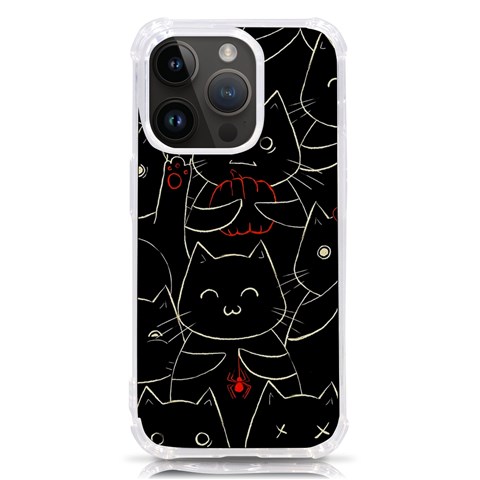 Catty iPhone 14 Pro TPU UV Print Case from ArtsNow.com Front