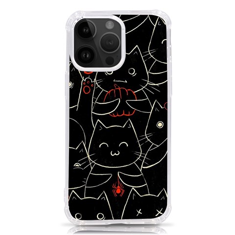 Catty iPhone 14 Pro Max TPU UV Print Case from ArtsNow.com Front