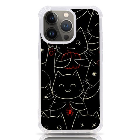 Catty iPhone 13 Pro TPU UV Print Case from ArtsNow.com Front