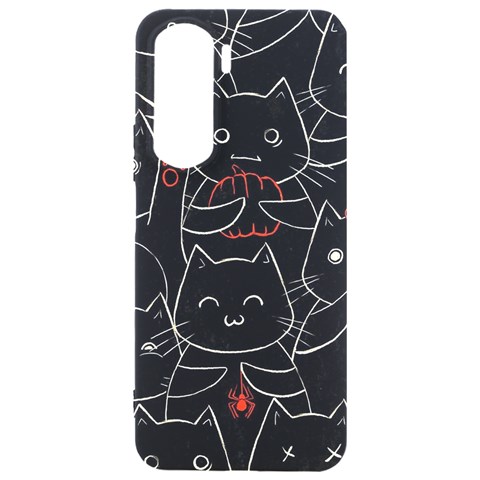 Catty Samsung Galaxy S24 Plus 6.7 Inch Black TPU UV Case from ArtsNow.com Front