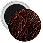 Chocolate Texture, Dark Chocolate Background 3  Magnets